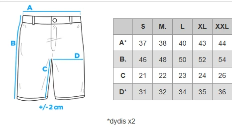 Vyriški juodi džinsiniai šortai Ragat