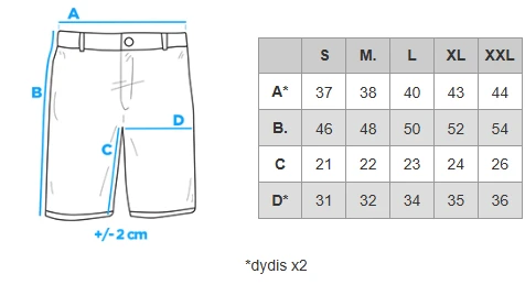 Vyriški pilki džinsiniai šortai Makal