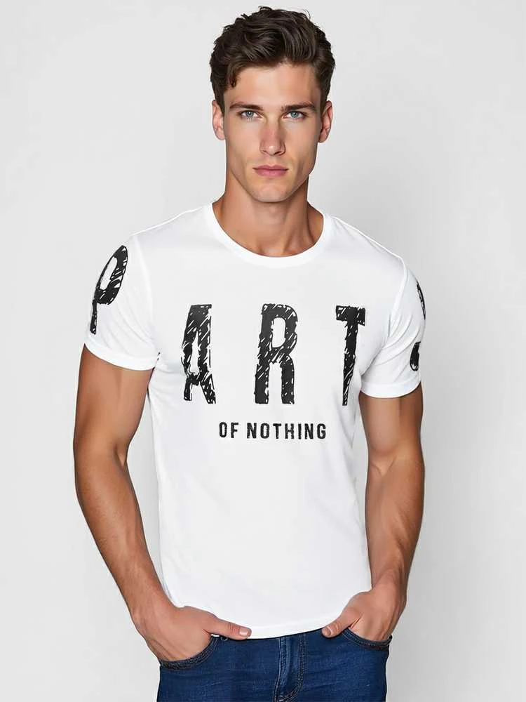 Vyriškli balti marškinėliai Part