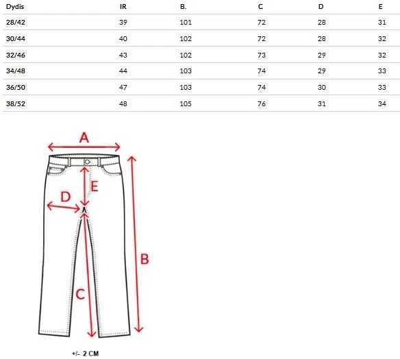 Vyriškos juodos spalvos kelnės