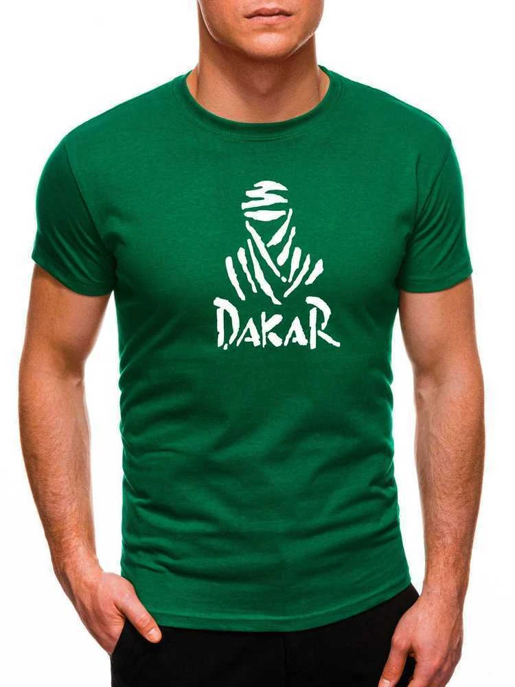 Žali vyriški marškinėliai Dakar