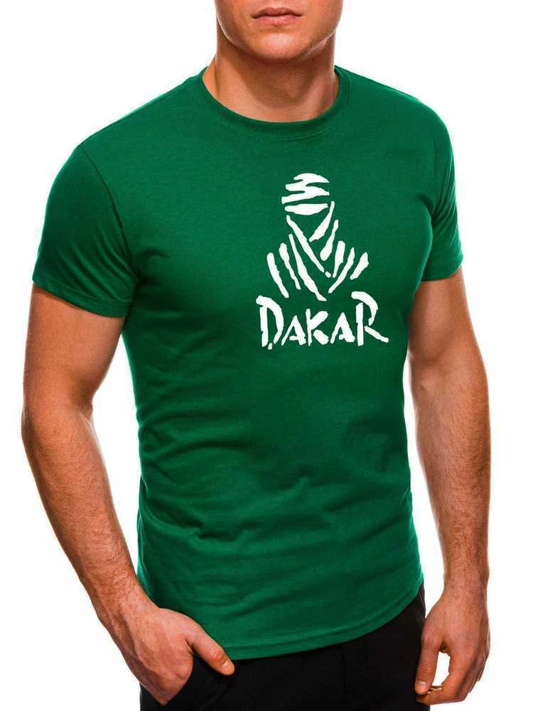 Žali vyriški marškinėliai Dakar