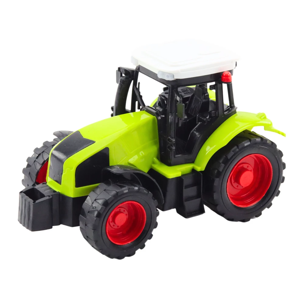 Lean Toys Traktorius su HDS priekaba medienos transportavimui