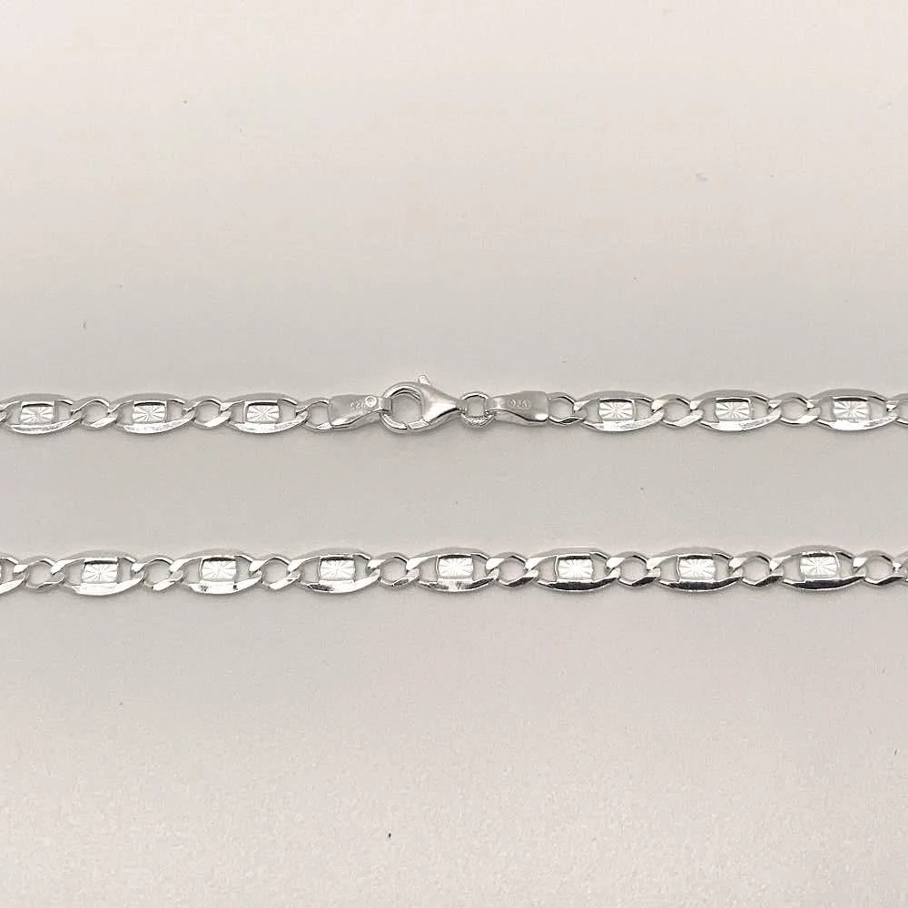 Sidabrinė grandinėlė 4.1mm - 45 - 7,47