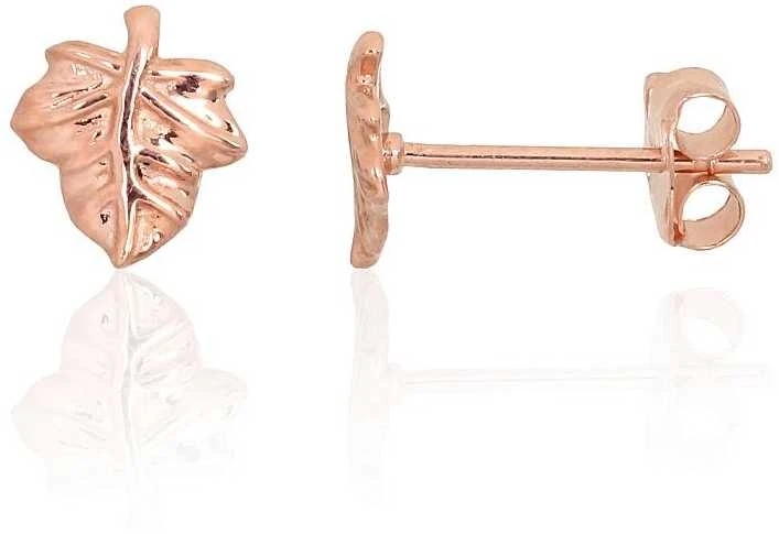 Auksiniai auskarai –pusetai - 7 mm. - 0.46 g.