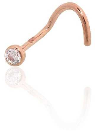 Auksinių auskarų vėrimas - 8 mm. - 0.12 g.