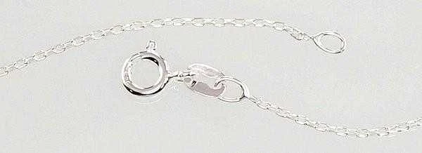 Sidabrinė grandinėlė Anchor 1 mm , briaunų apdirbimas deimantu - 1.7 g. - 1 mm. - 50