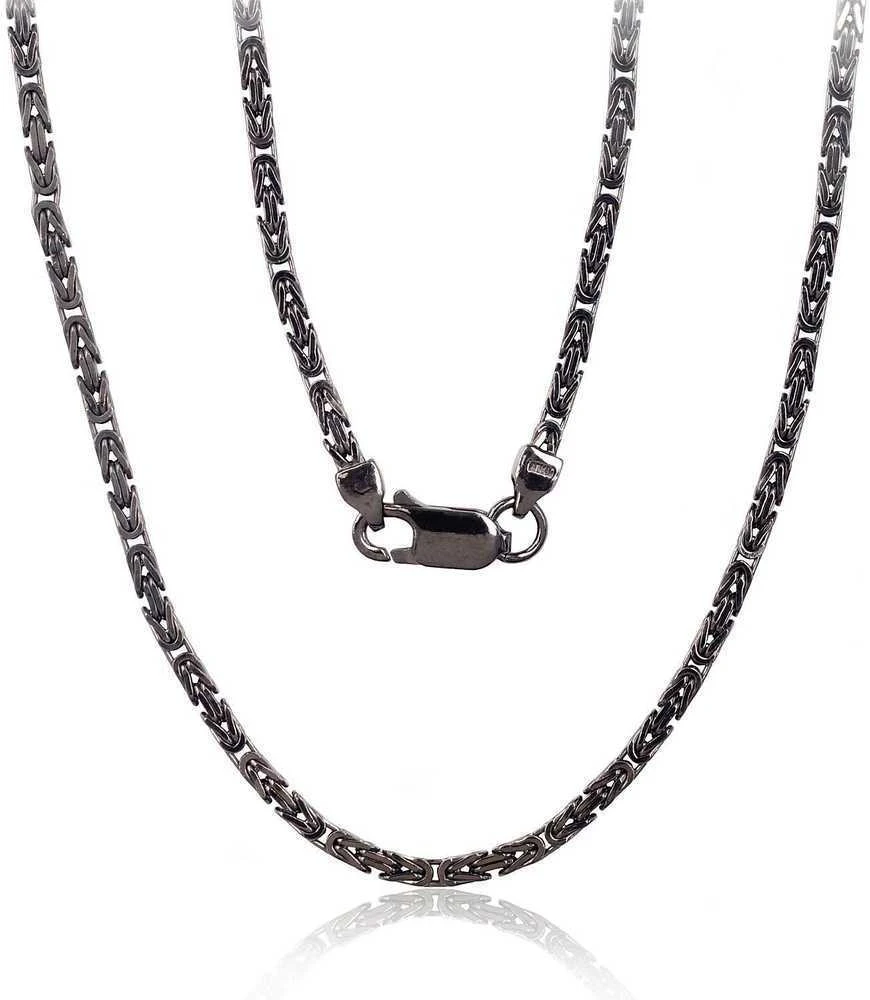 Sidabrinė grandinėlė Bizantine 2.1 mm - 55 - 2.1 mm. - 13.3 g.