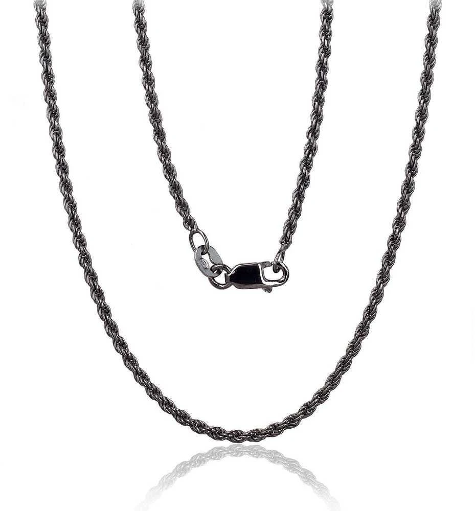 Sidabrinė grandinėlė Rope 2 mm - 2 mm. - 50 - 6.9 g.