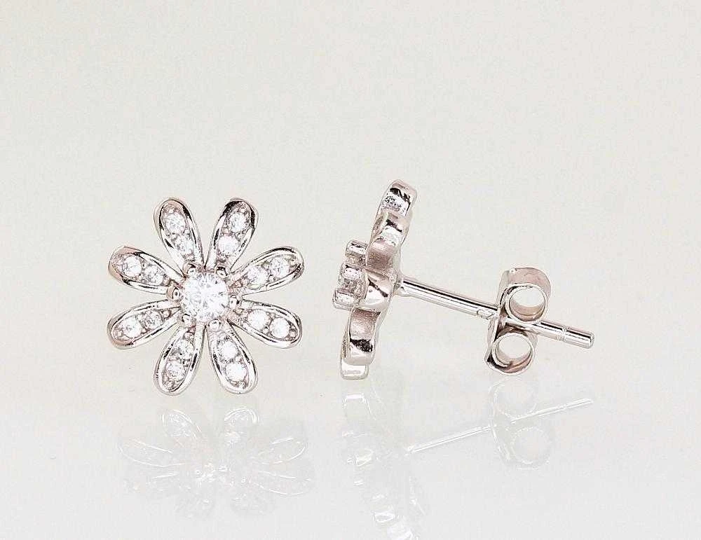 Sidabriniai auskarai Vinukai, Praba: 925°, Metalas: Sidabras - 2.1 g. - 11 mm.