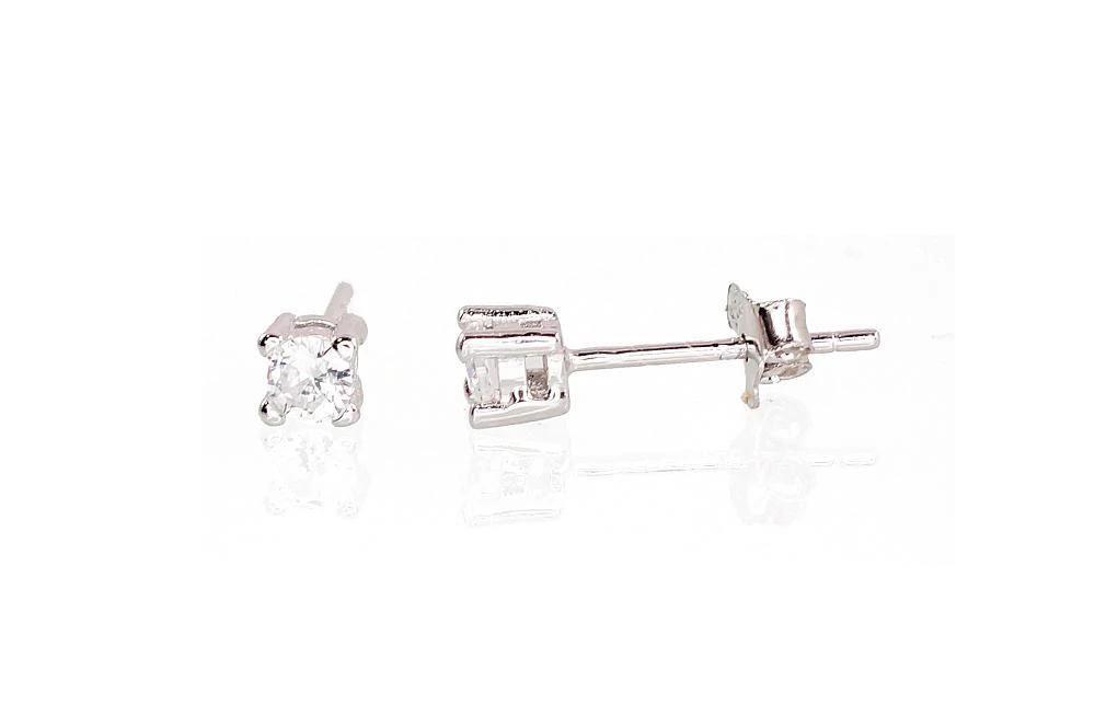 Sidabriniai auskarai Vinukai, Praba: 925°, Metalas: Sidabras - 3 mm. - 0.6 g.