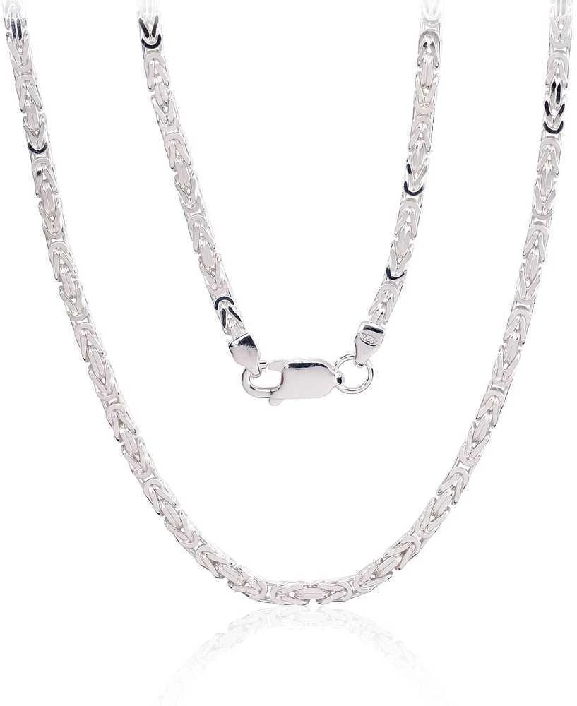 Sidabrinė grandinėlė 2.5 mm - 2.5 mm. - 60 - 21.7 g.