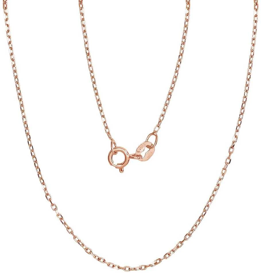 Sidabrinė grandinėlė Anchor 1 mm , briaunų apdirbimas deimantu - 1.9 g. - 1 mm. - 45