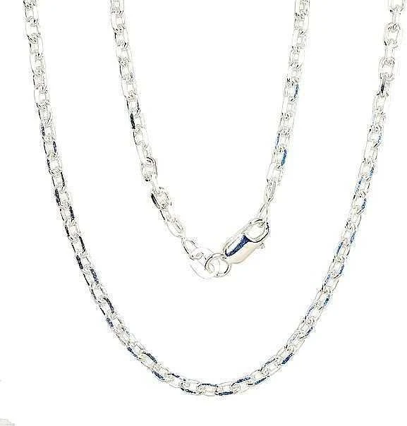 Sidabrinė grandinėlė Anchor 3 mm , briaunų apdirbimas deimantu - 3 mm. - 13.7 g. - 70