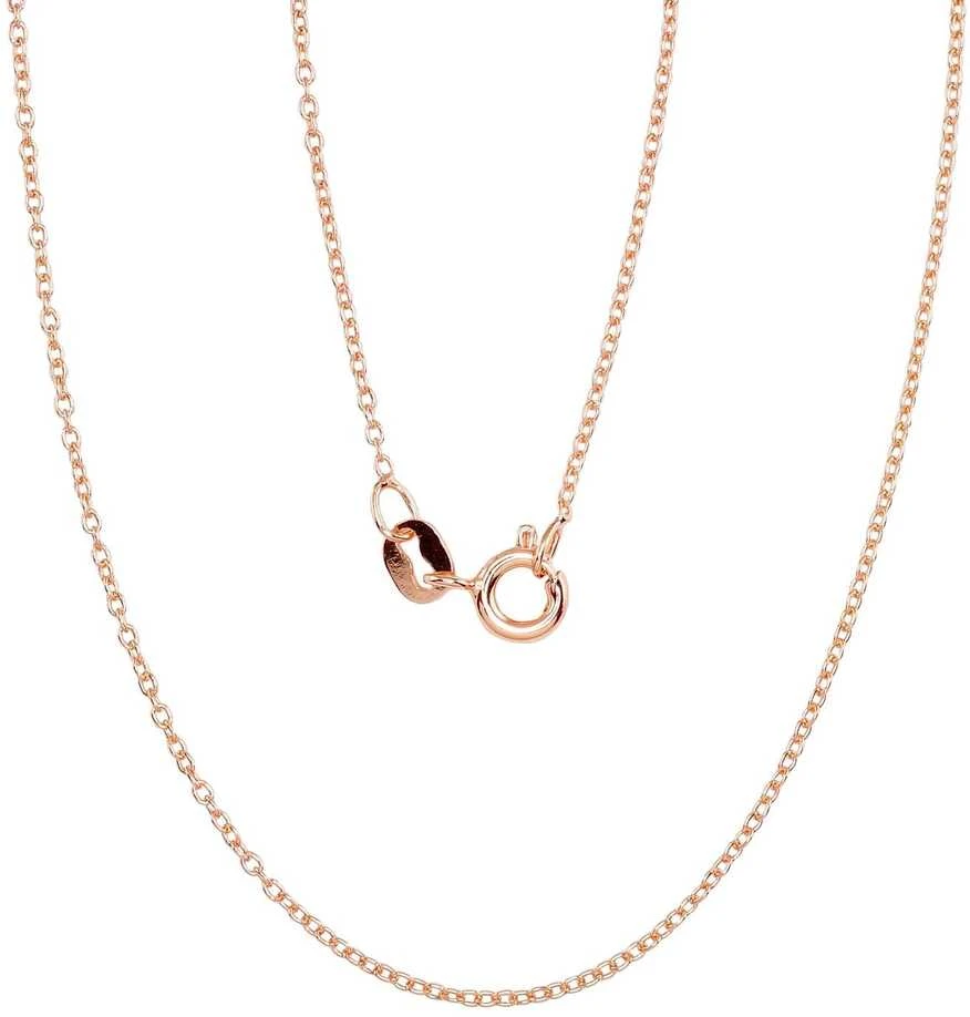 Sidabrinė grandinėlė Anchor round 1 mm - 1.4 g. - 1 mm. - 45