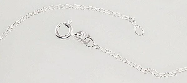 Sidabrinė grandinėlė Anchor round 1,1 mm - 2.3 g. - 47 - 1,1 mm.