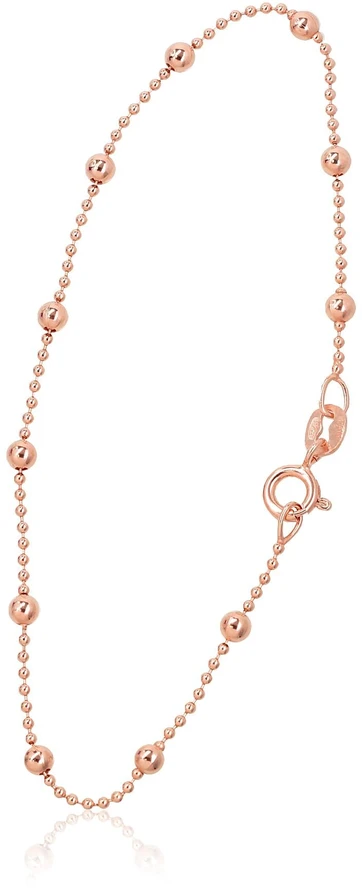 Sidabrinė grandinėlė Bead 1-3 mm - 18 - 1.9 g. - 1-3 mm.