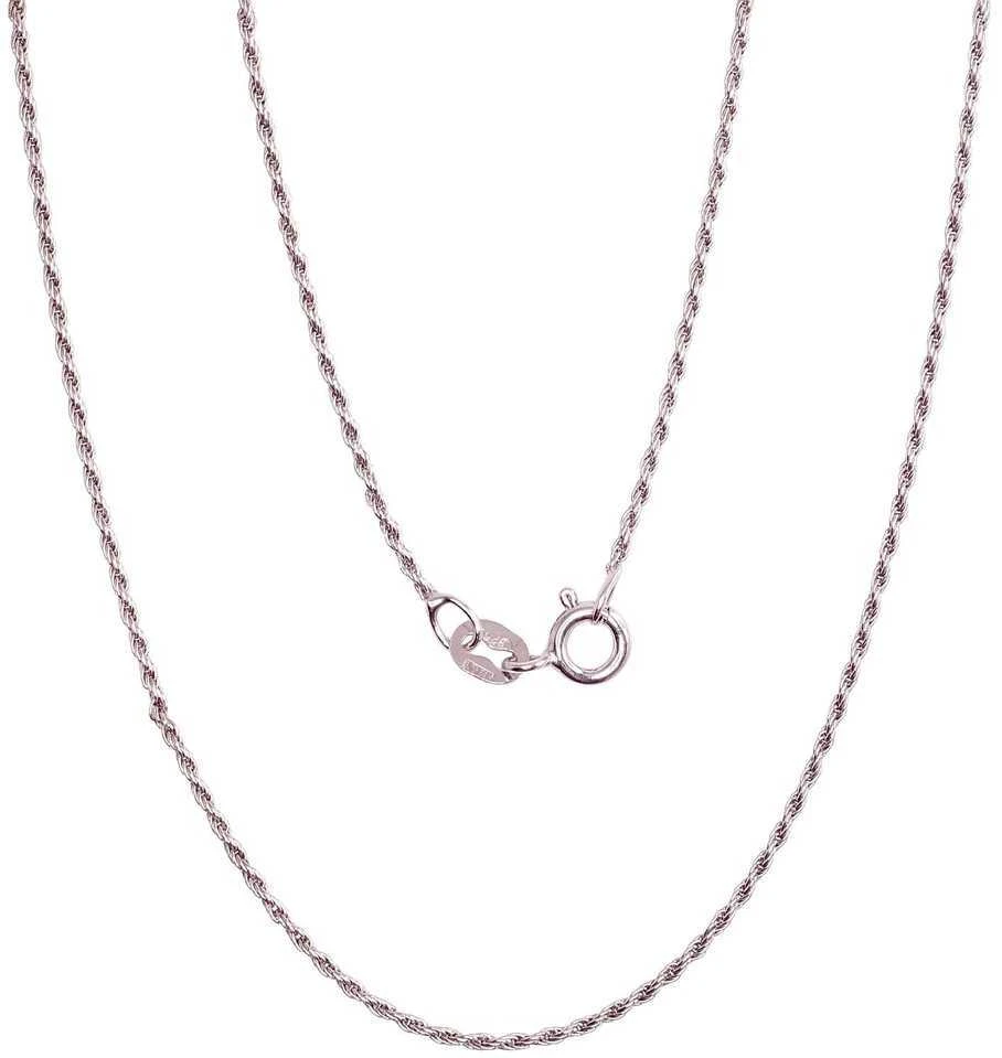 Sidabrinė grandinėlė Rope 1,1 mm - 2.2 g. - 40 - 1,1 mm.