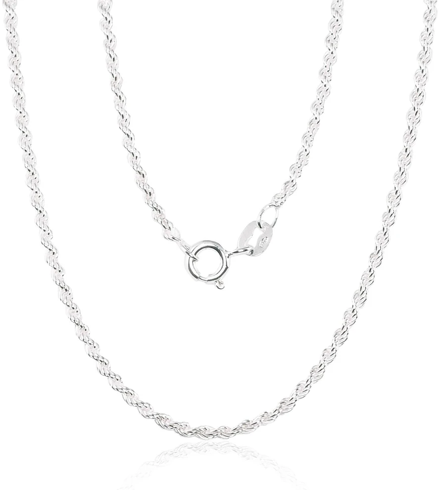 Sidabrinė grandinėlė Rope 2 mm - 2 mm. - 5.7 g. - 45