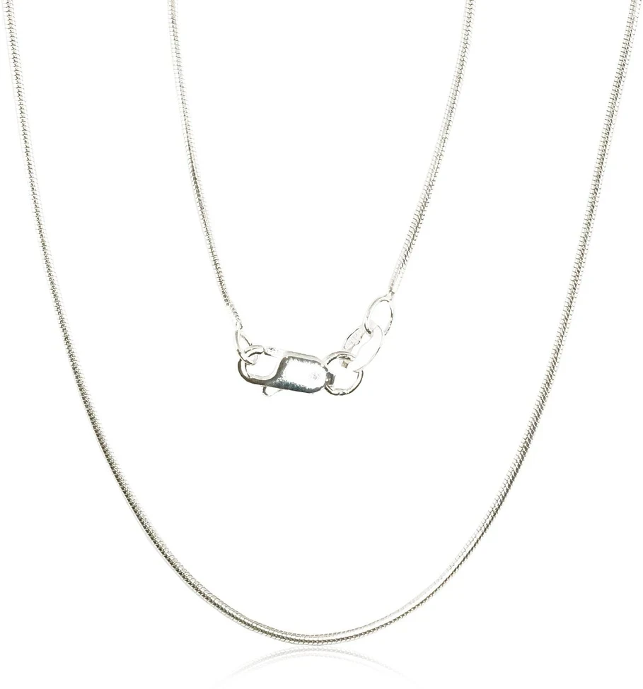 Sidabrinė grandinėlė Snake 1 mm - 1 mm. - 47 - 4.6 g.