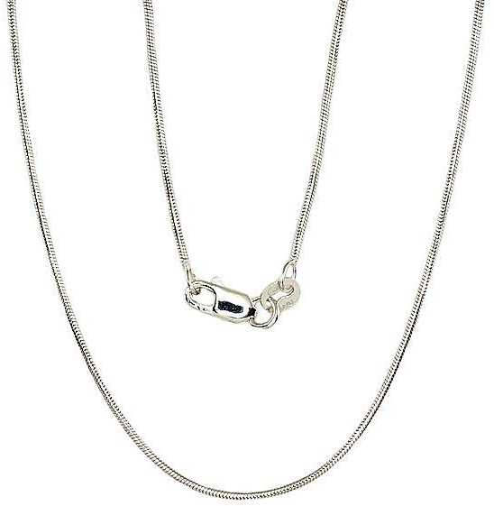 Sidabrinė grandinėlė Snake 1 mm - 1 mm. - 45 - 4.4 g.