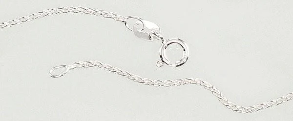 Sidabrinė grandinėlė Spiga 1,1 mm - 3.5 g. - 55 - 1,1 mm.