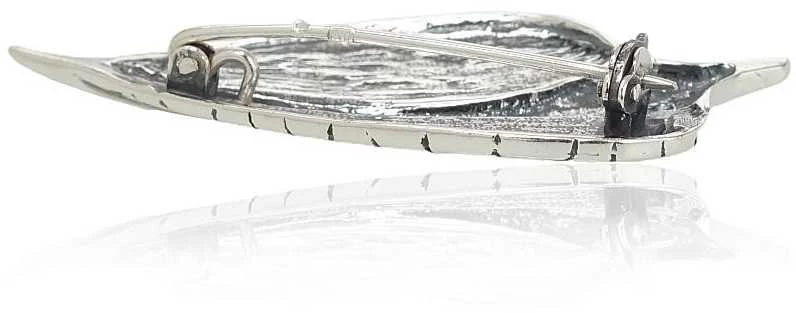 Sidabrinė sagė - 6.5 g. - 47 mm.