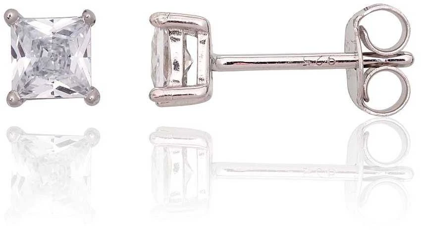 Sidabriniai auskarai –pusetai - 1 g. - 5 mm.