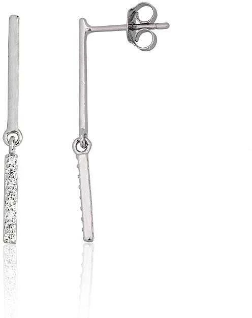 Sidabriniai auskarai –pusetai - 1.2 g. - 29 mm.
