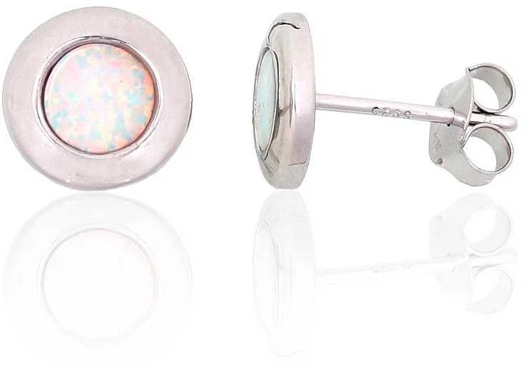 Sidabriniai auskarai –pusetai - 1.6 g. - 9 mm.
