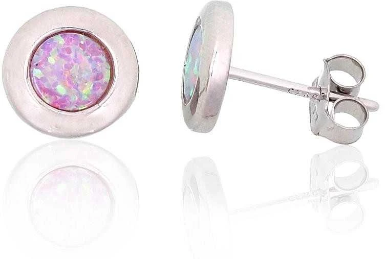 Sidabriniai auskarai –pusetai - 1.6 g. - 9 mm.
