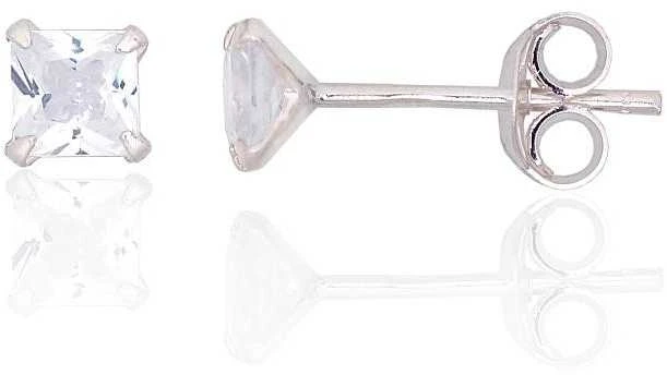 Sidabriniai auskarai –pusetai - 4 mm. - 0.5 g.