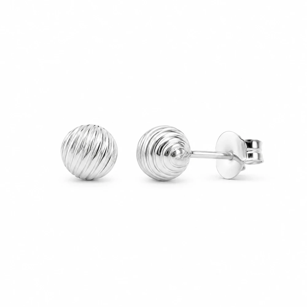Sidabriniai auskarai Vinukai, Praba: 925°, Metalas: Sidabras - 1,26 - 6
