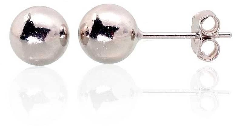 Sidabriniai auskarai Vinukai, Praba: 925°, Metalas: Sidabras - 1.5 g. - 7.1 mm.