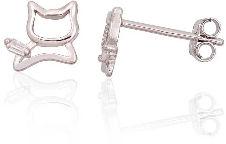 Sidabriniai auskarai Vinukai, Praba: 925°, Metalas: Sidabras - 7 mm. - 0.7 g.