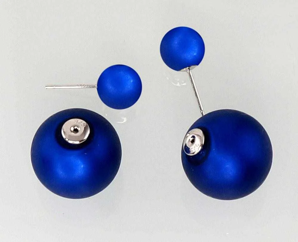 Sidabriniai auskarai Vinukai, Praba: 925°, Metalas: Sidabras - 25 mm. - 5.2 g.