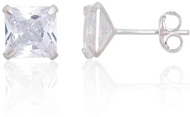 Sidabriniai auskarai Vinukai, Praba: 925°, - 1.5 g. - 7 mm.