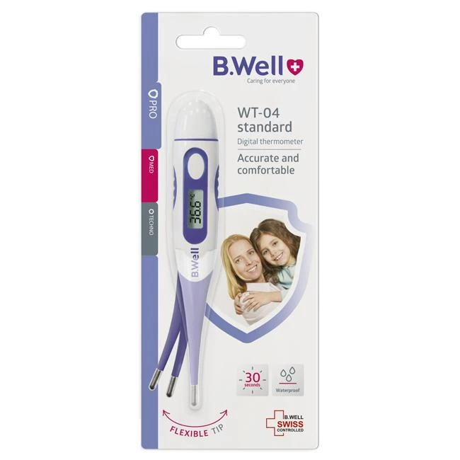 Bwell Swiss Ag B.WELL WT-04 SKAITMENINIS TERMOMETRAS LANKSČIU ANTGALIU