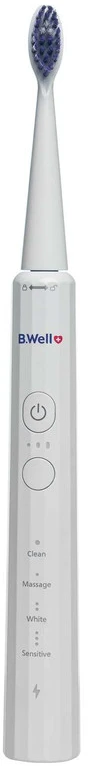 Dantų šepetėlis Bwell Swiss Ag B.WELL MED-870, baltas