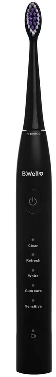 Dantų šepetėlis Bwell Swiss Ag B.WELL PRO-850, juodas