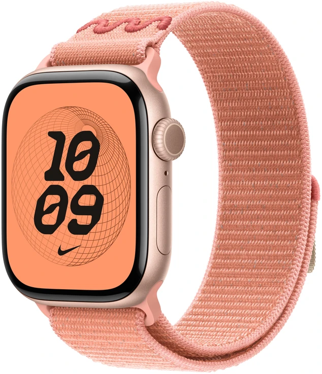Apple Watch 42mm Alpenglow Pink Nike Sport Loop - MGD04ZM/A