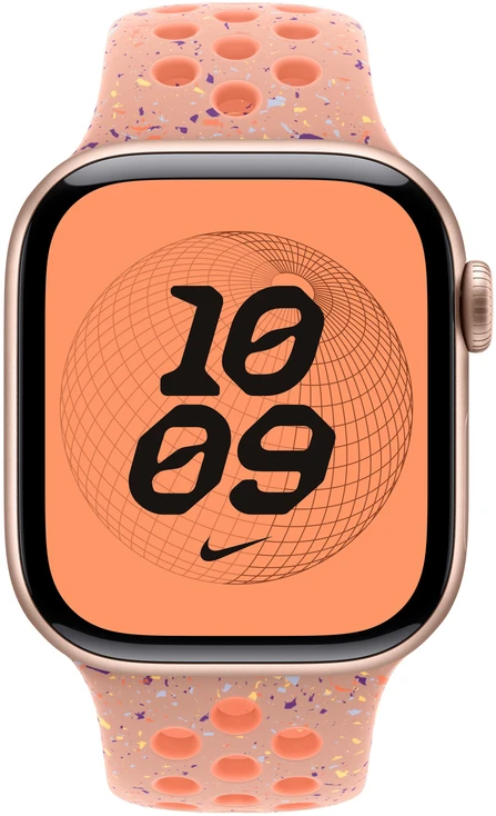 Apple Watch 42mm Alpenglow Pink Nike Sport Band - M/L - MGAU4ZM/A