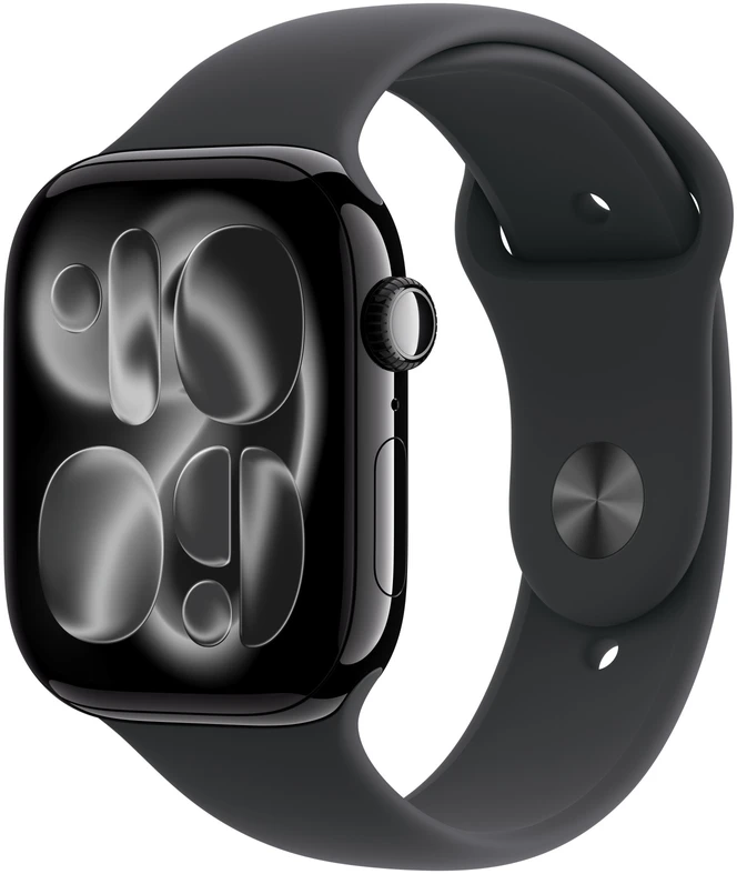 Apple Watch 46mm Black Sport Band - S/M - MXM23ZM/A