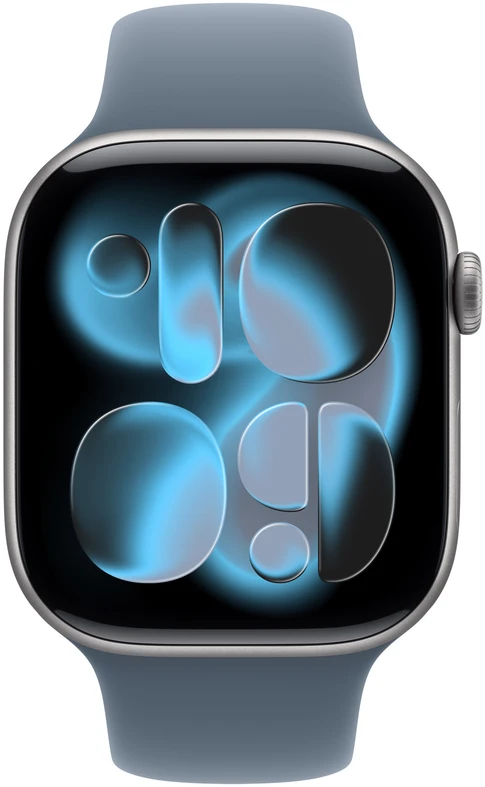 Apple Watch 46mm Anchor Blue Sport Band - S/M - MFGX4ZM/A