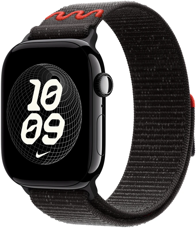 Apple Watch 46mm Midnight Black Nike Sport Loop - MGD34ZM/A