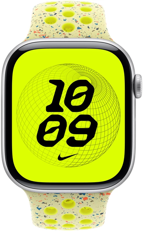 Apple Watch 46mm Volt Splash Nike Sport Band - M/L - MGC14ZM/A
