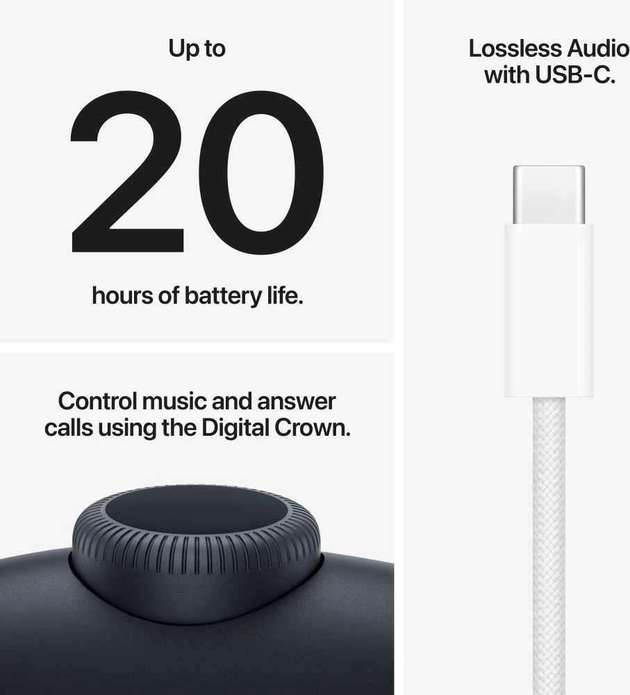 Apple AirPods Max 2 - Midnight - MHWK4ZM/A