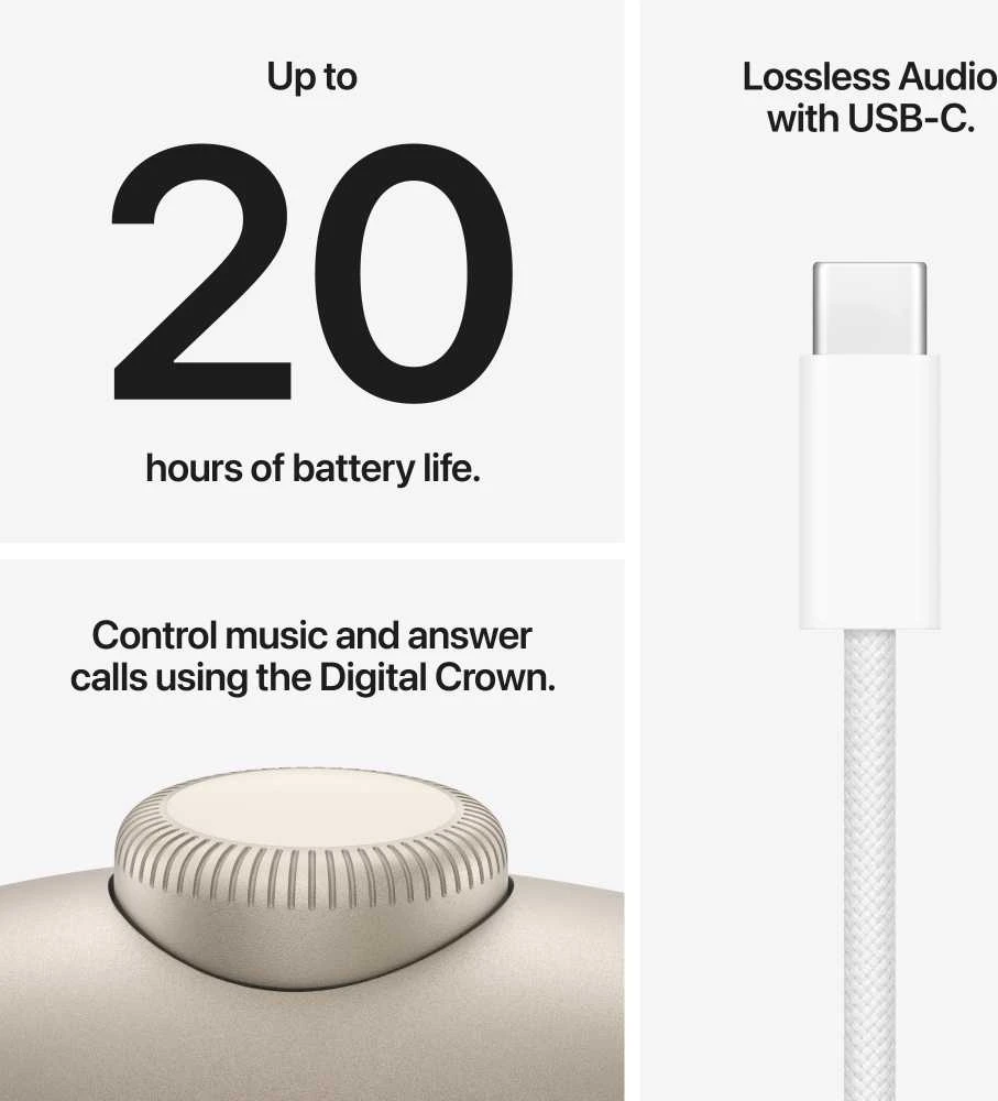 Apple AirPods Max 2 - Starlight - MHWL4ZM/A