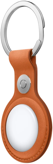 Apple AirTag FineWoven Key Ring - Fox Orange - MGFY4ZM/A