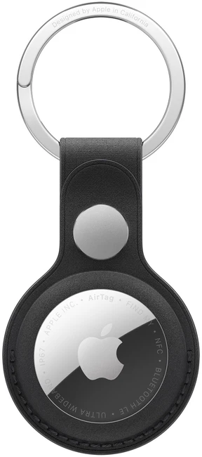 Apple AirTag FineWoven Key Ring – Black - MKG44ZM/A